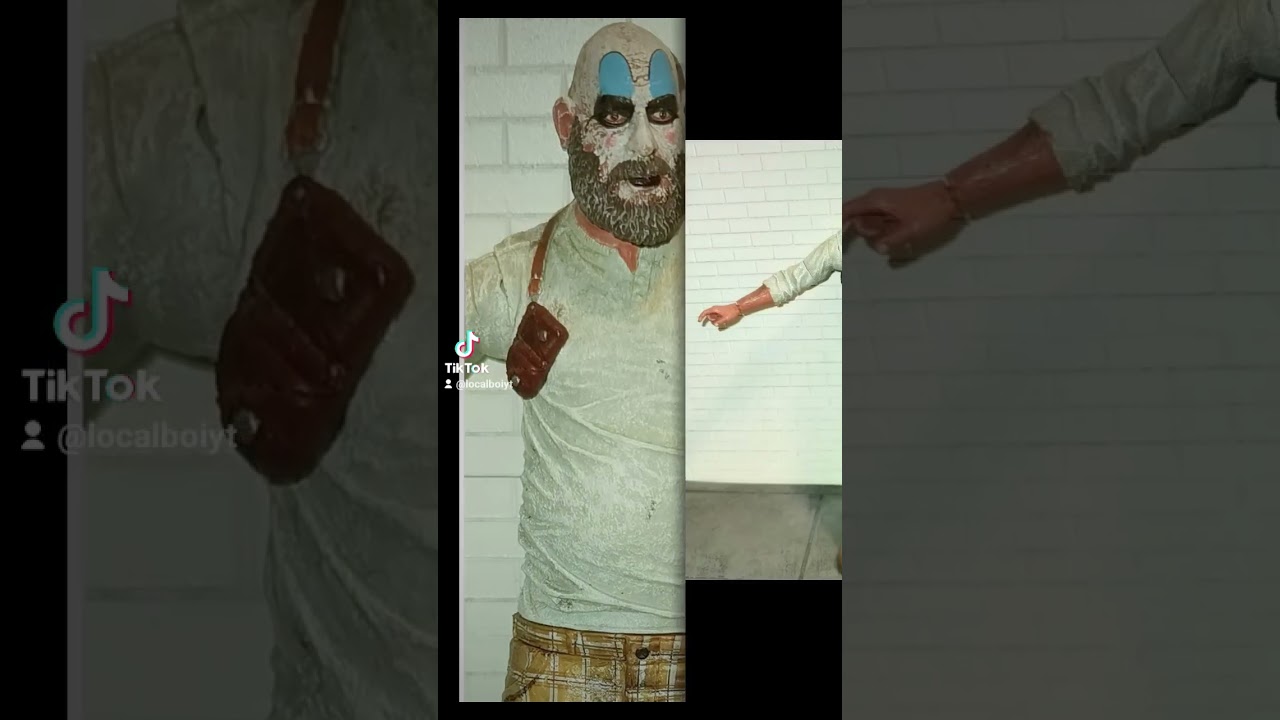 Devils Rejects movie 7" figure. 1000 corpses spalding sid haig maniac Newcastle rare 👍