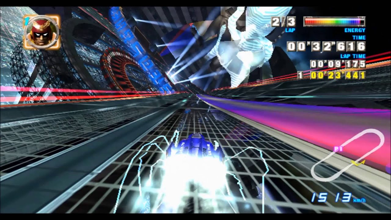 F ZERO GX Mute City Sonic Oval ソ ニ ッ ク オ-バ ル 0'56618 TIME ATTACK with ...