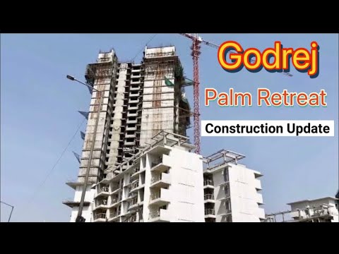 Godrej Palm Retreat - Resort living in Sec 150 Noida | Construction Update #bricksbybricks #godrej