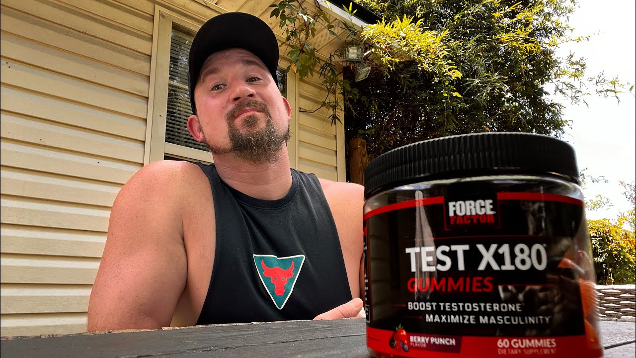 Test X180 Gummies Review Part 1 test booster 