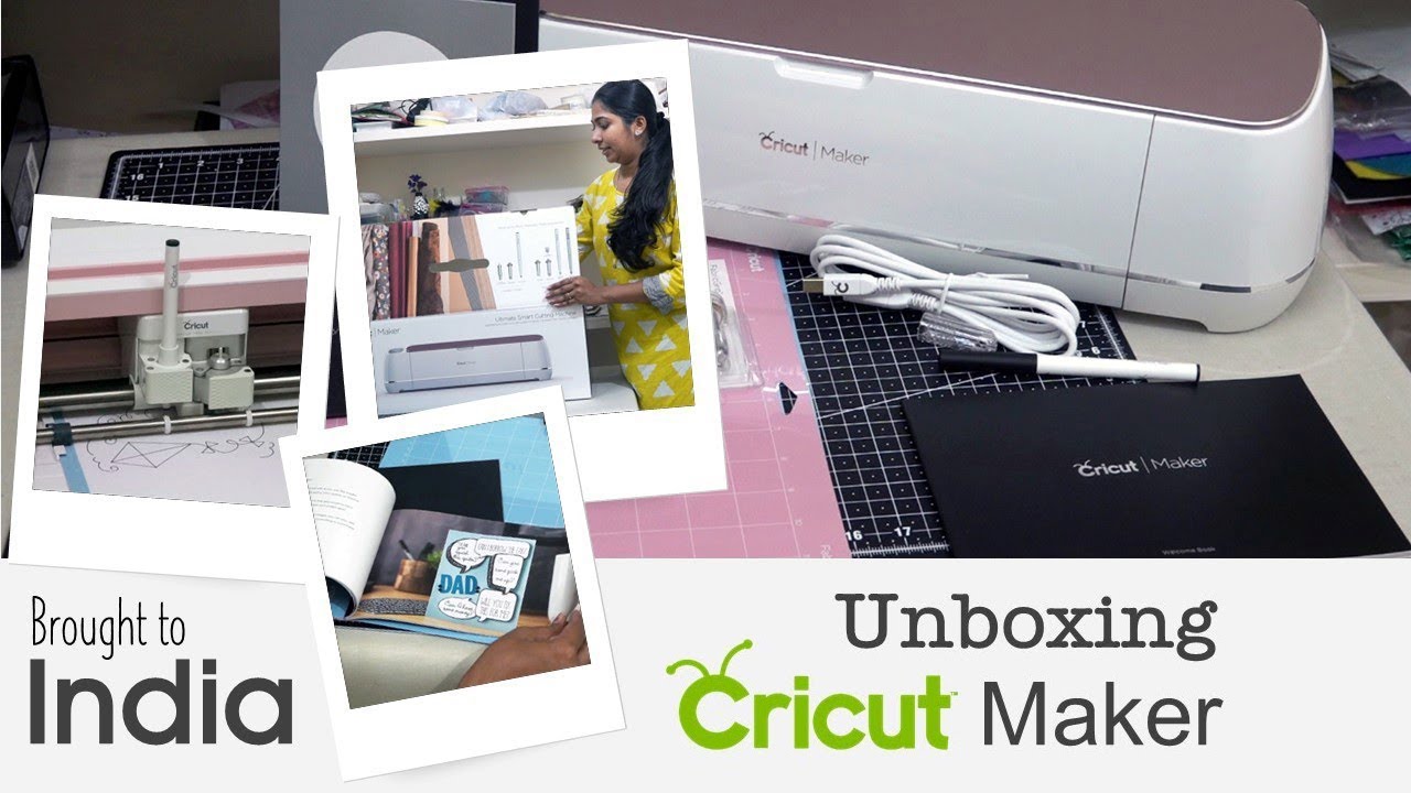 Unboxing a Cricut Maker 💗 | Creative Cutting Machine | Brought to India | 