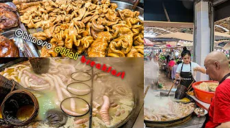 China's most popular offal breakfast: Chengdu's amazing high-calorie food !