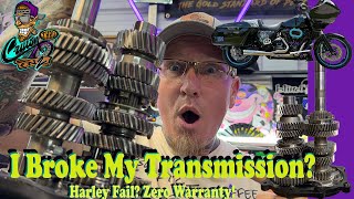 My Bike Broke! Harley Transmission Failure? No Warranty