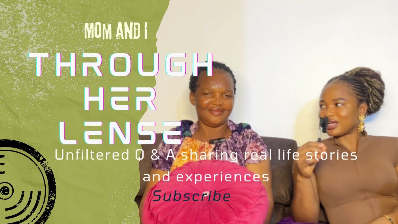 My mom and I,Traveling through decades. 