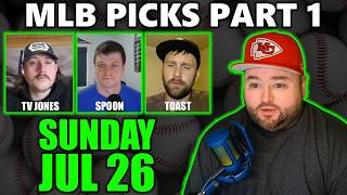 MLB Picks with Kyle Kirms | Sunday July 26th Part 1