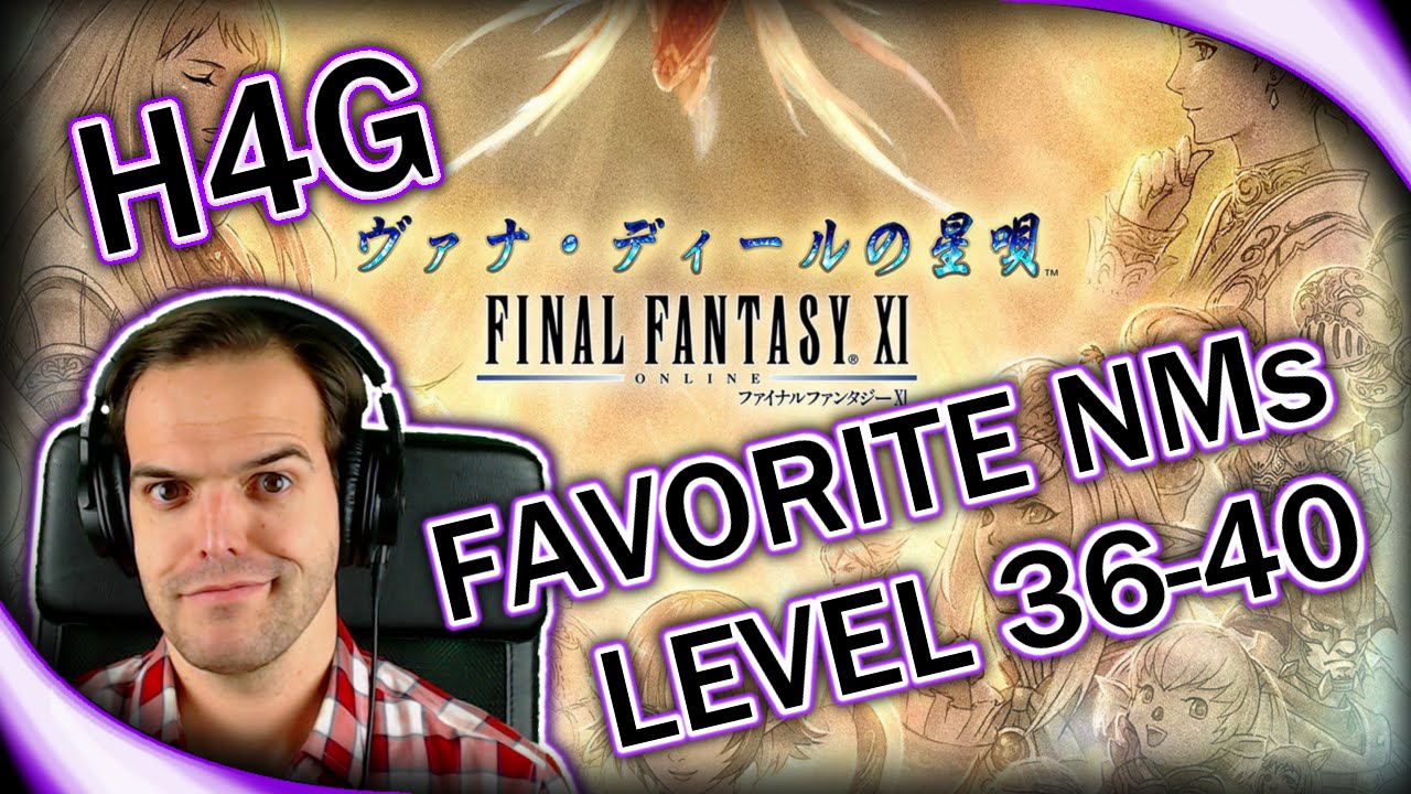 Final Fantasy XI in 2016 - Top Favorite NMs - Level 36-40 (1080p 30fps)