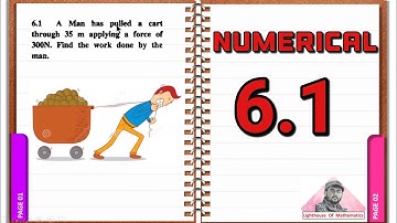 Numerical 6.1 | 9th Physics Chapter 6 numericals | smart syllabus #9th #physics #chapter6