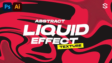 Abstract Liquid Pattern Effect in Photoshop/Illustrator