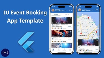 DJ Event Ticket Booking App UI in Flutter