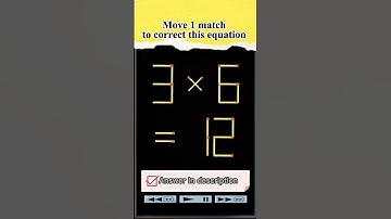 Мatchstick puzzle №113 Move 1 match to correct this equation