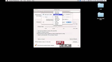 How to schedule Macs to boot, sleep, wake, restart and shutdown in OS X Lion