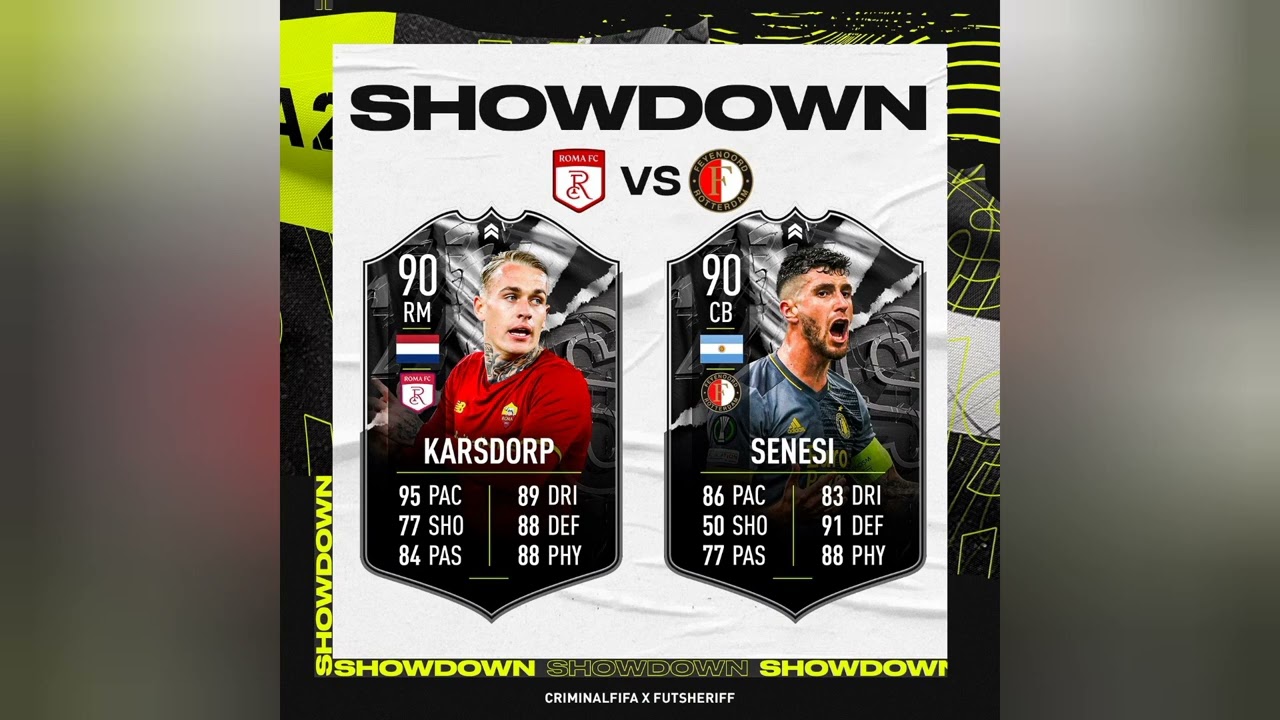 Karsdorp V Senesi Showdown SBC Coming | Roma V Feyenoord Conference League - FIFA 22