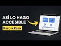 Mi PROCESO REAL para crear WEBS ACCESIBLES