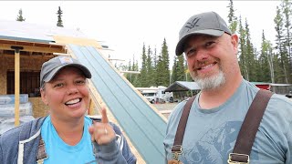 Roofing, Caribou, and Big Bertha | Off Grid Homestead Build