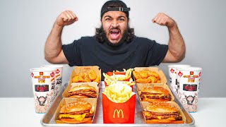 Could You Eat This In 90 Minutes For $3500!? Matt Stonie Mcdonalds Challenge!! (MCDONALDS MUKBANG!)