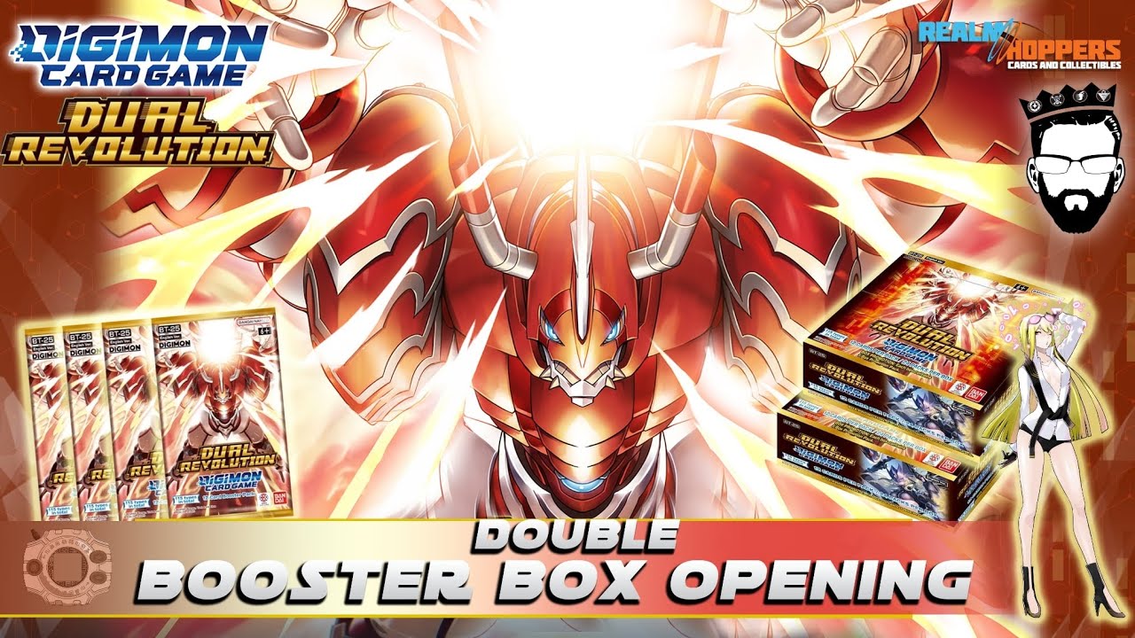 DIGIMON BT25 DUAL REVOLUTION 2X BOX OPENING - YouTube