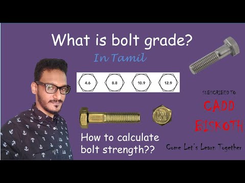 Video: Bolt Strength: Classes According To GOST And A Table, Decoding Of Marking And Calculation Of Shear And Tensile Strength