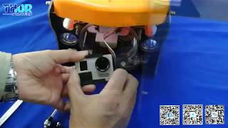 How to install the front cover of 110ROV如何安装前端盖