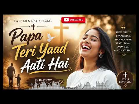 Papa Teri Yaad Aati Hai | Happy Father's Day Hindi Christian Song |#fathersday 