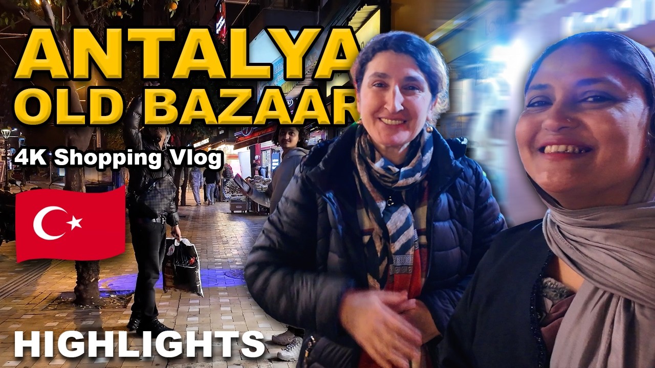 Old Bazaar Antalya Turkey 4K 🇹🇷 | You Won’t Believe What We Found… [2026 HIGHLIGHTS]