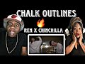 THIS IS MAGIC!!!!   REN X CHINCHILLA - CHALK OUTLINES    LIVE   (REACTION)