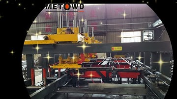 METOWD@ZSHC ELECTROMAGNETIC FULL AUTOMATIC PIPE STACKING AND PACKING MACHINE! MOB:86-13323224636