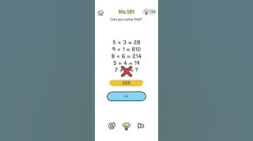 brain 🧠 test level 121. can you solve this?