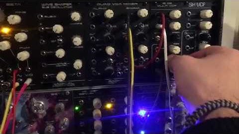 Radical Frequencies DPVCO sync on multi wave patch 121 bpm jam