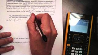 Alternating Series Remainder