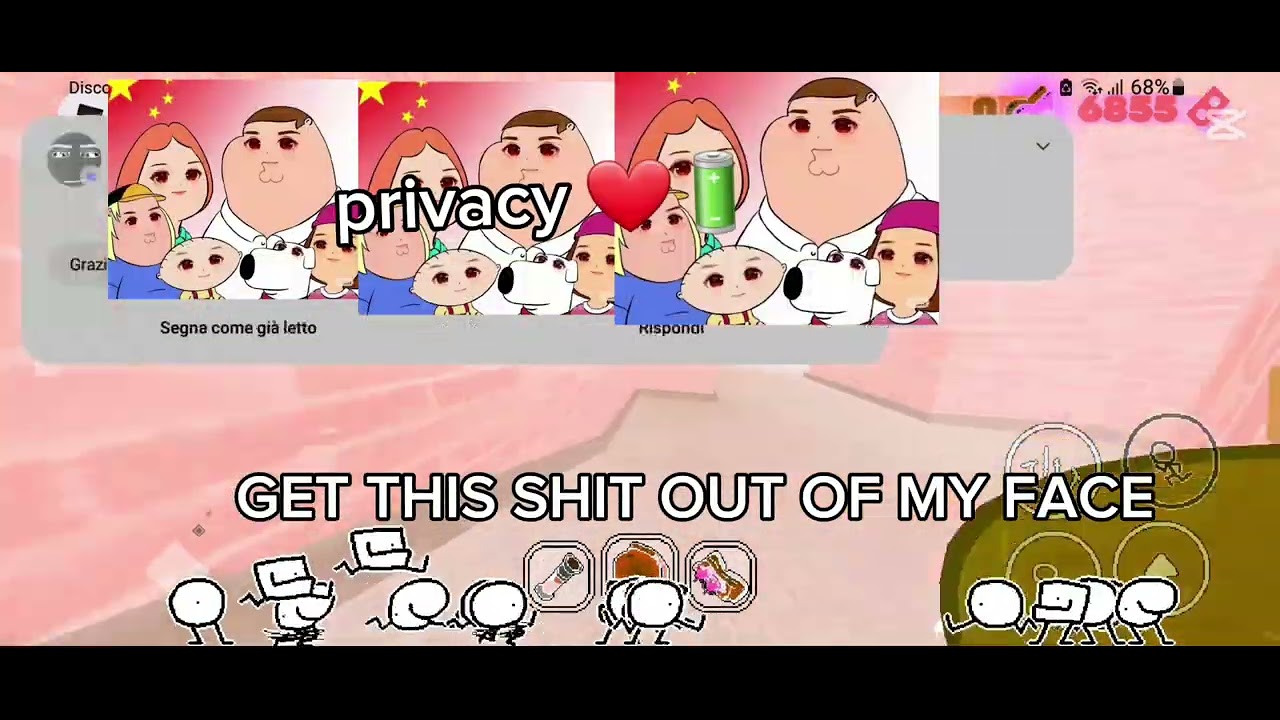 Random idiot plays grace with inverted colors  (gone wrong I think) 