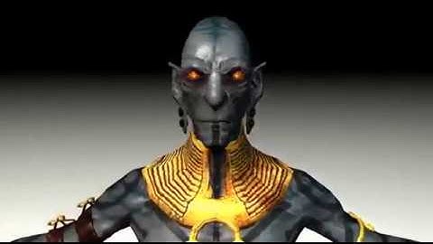 Styx - Master of Shadows Elf, Orcs + animations (.c4d)