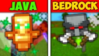 MINECRAFT JAVA срещу MINECRAFT BEDROCK EDITION