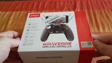 Banggood Ipega PG-9099 Wireless bluetooth Game Controller - Unboxing