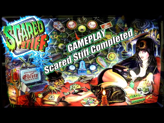 Máquina de fliperama Pinball scared stiff - PontoPonto