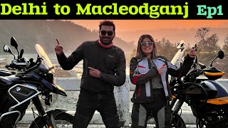 Himachal Ride begins w @deepranjansachan | Macleodganj me full adventure hogaya