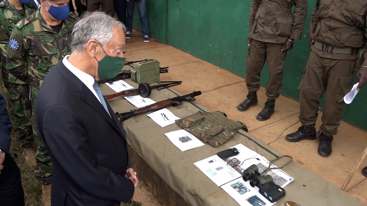Visita ao Centro militar de treino do Dongo - EUTM no Chimoio