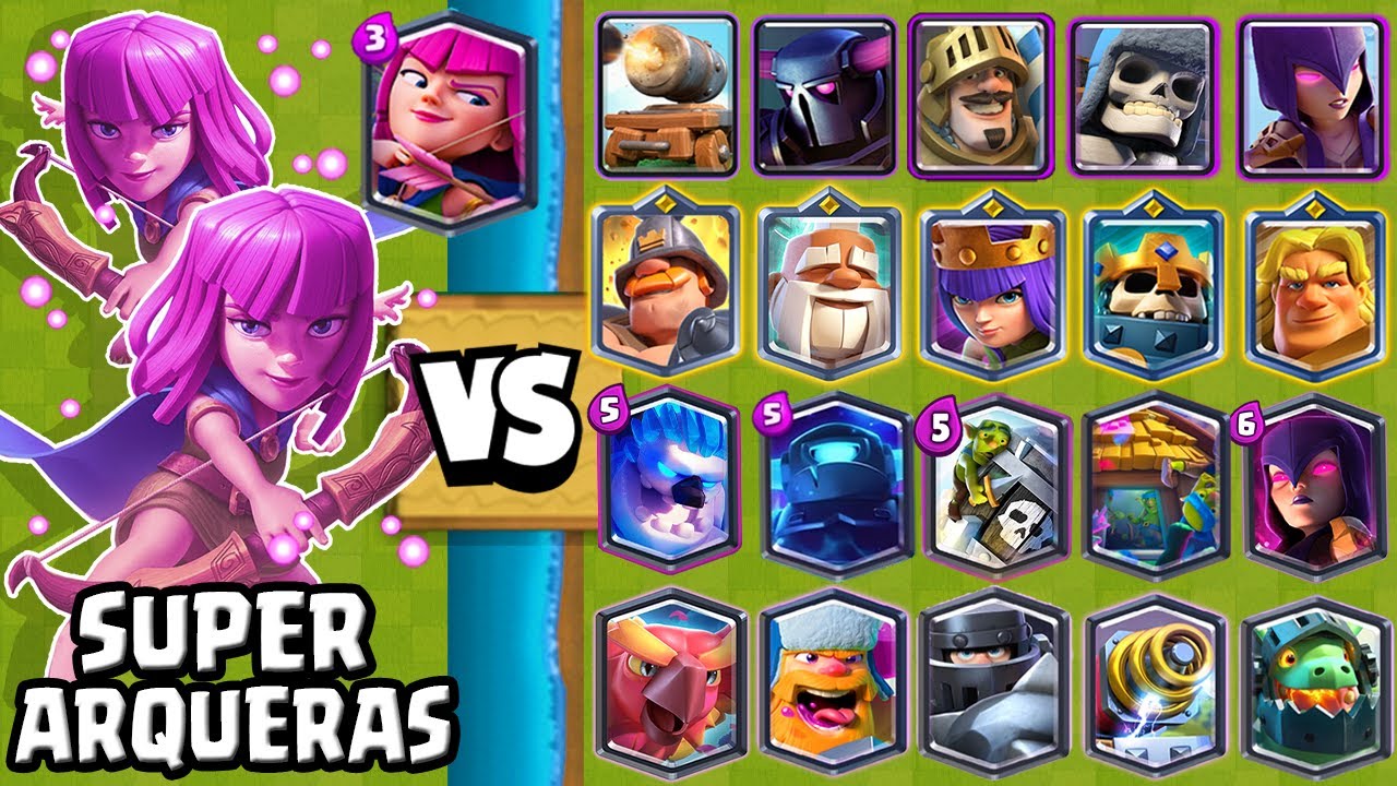 Arqueras de clash royale