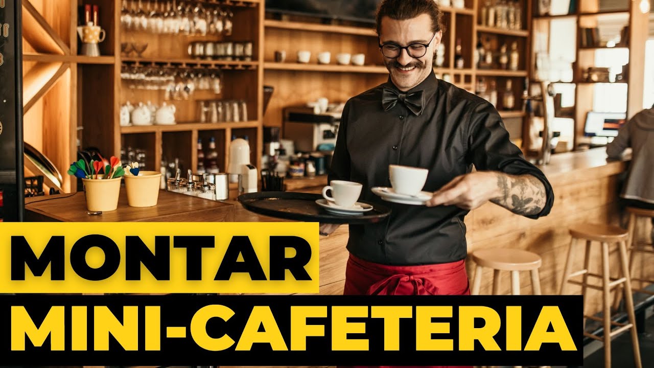 Como montar uma mini CAFETERIA/ Como montar uma cafeteria pequena e simples  - YouTube