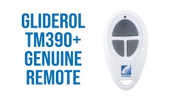 Gliderol TM390+ Genuine Remote Video Description