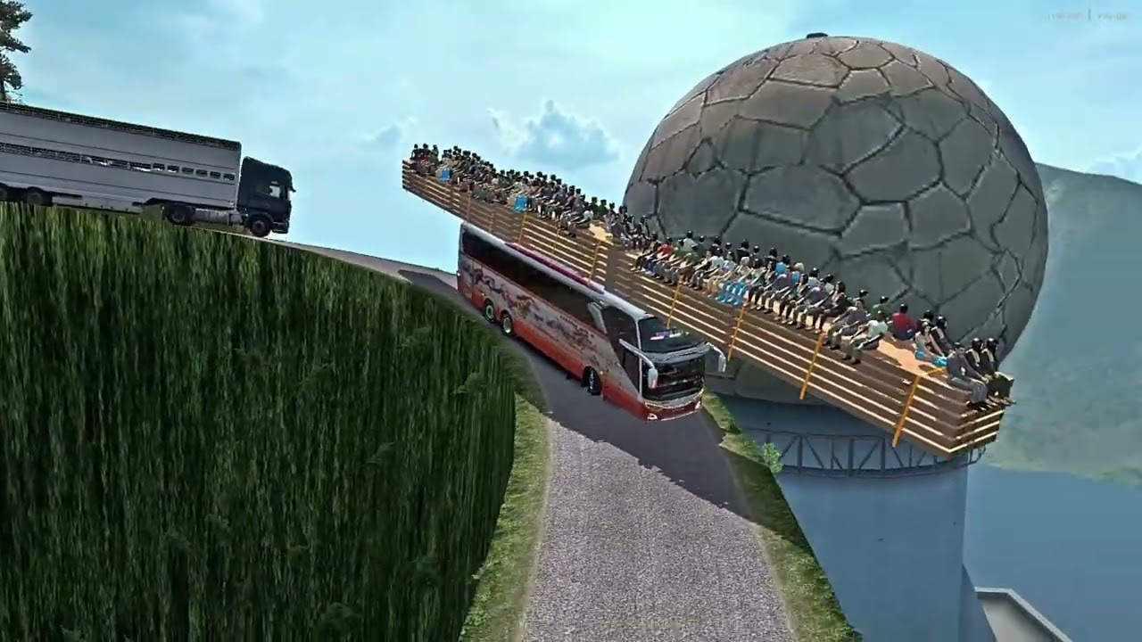 Bus Trip Through the Roof of the World - Euro Truck Simulator 2