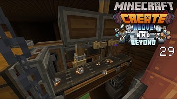 Precision Mechanisms Automated! - Minecraft Create; Above and Beyond Part 29