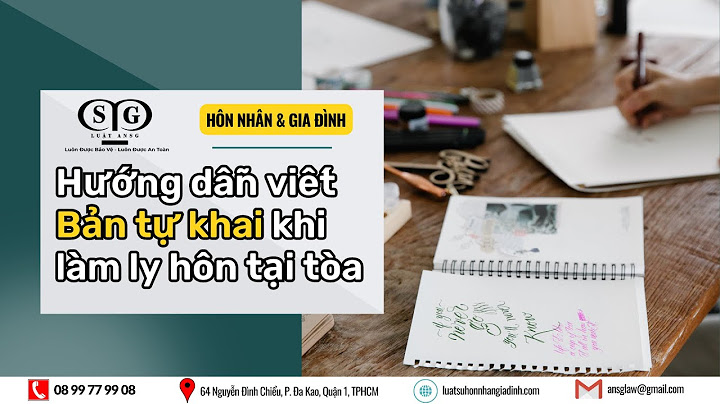 Hướng dẫn làm đơn ly hôn	Informational năm 2024