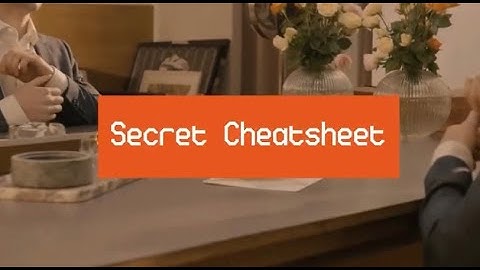 Halliday AI Glasses Feature: Secret Cheatsheet