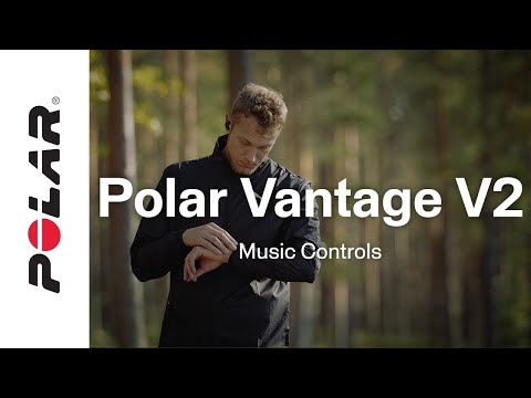 Polar Vantage V2 | How to use music controls