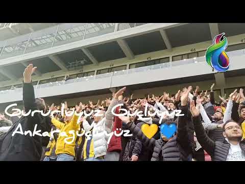 Episode : 2 Ankaragücü Vs Gaziantep FK Maçının Tribün Özeti 💛💙😥 (Gaziantep Tribünü İle Güzel Beste)