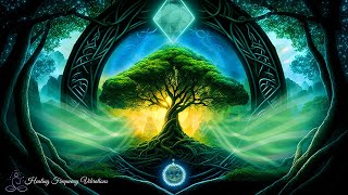 LOVE, PEACE & MIRACLES | HEART CHAKRA Healing Vibrations | Manifest Love Energy + Tree Of Life