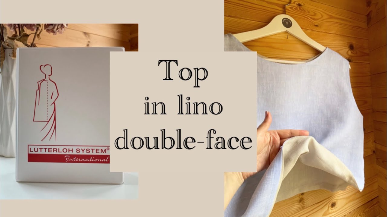 Come cucire top in lino double-face / Taglio D’oro
