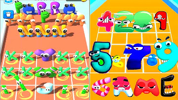 Merge Alphabet: Lore Run: Merge battles, abcdefghigklmnopqrstuvwxyz ,New 🌟🌟🌟🌟 Part 16