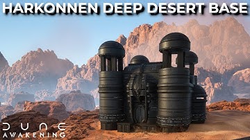 Simple Harkonnen Deep Desert Base | Dune: Awakening | Speed Build