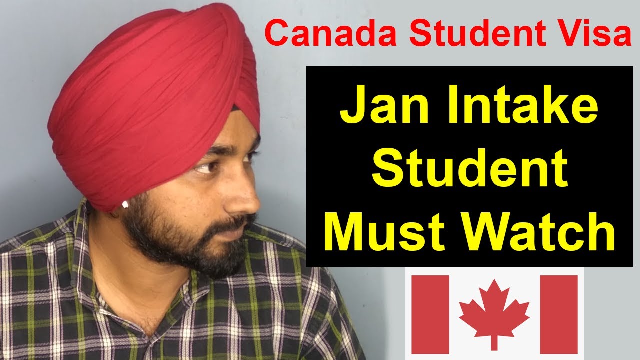 IRCC Update: Jan Intake Student Must Watch l Canada Student Visa - YouTube